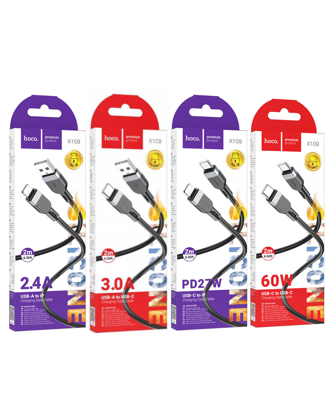 HOCO X109 Fast Charging Cables (2m)