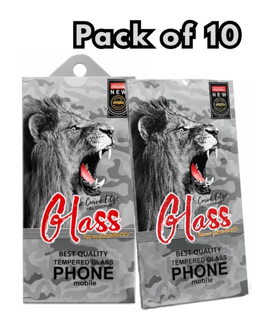 Clear Tempered Glass for Sam S series (Pack of 10)