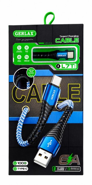Gerlax L7T USB to C 1m Cable