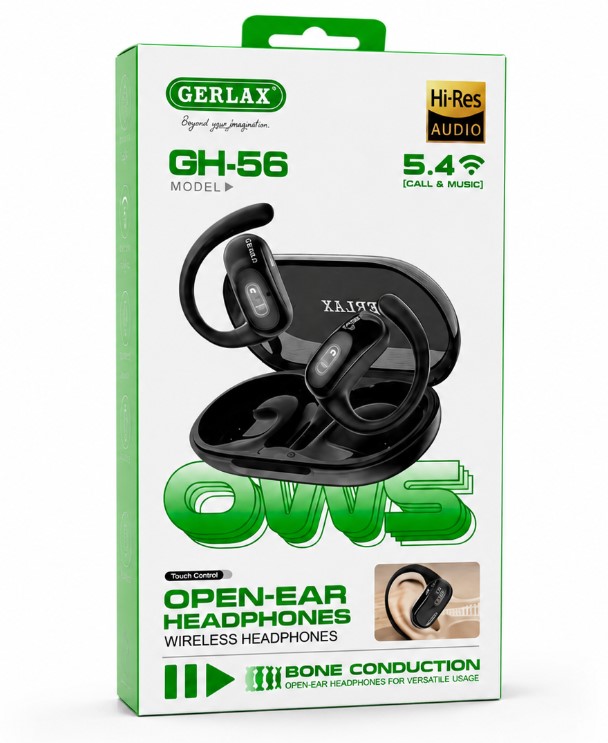 GERLAX GERLAX GH-56 Wireless Earbuds with Hook