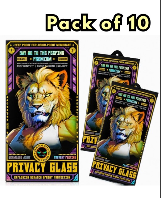 Privacy Tempered Glass for Sam S Series (Pack of 10)