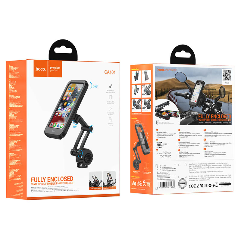 Hoco CA101 Bicycle & Motorcycle Phone Holder