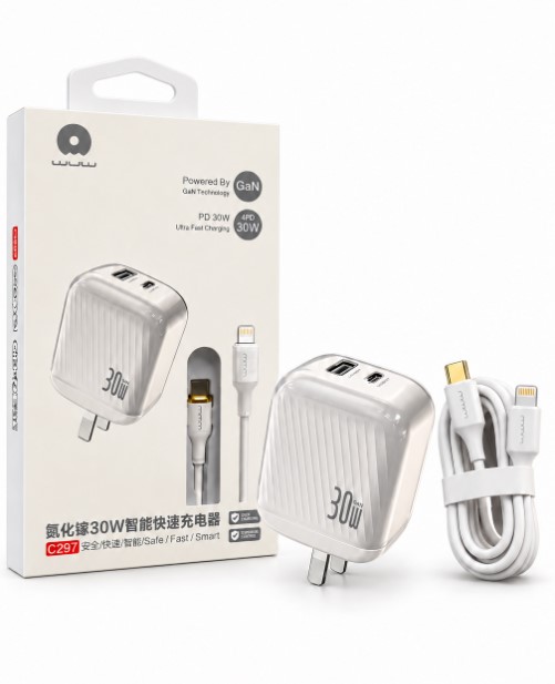 WUW C297 30W IP TYPE CHARGER SET
