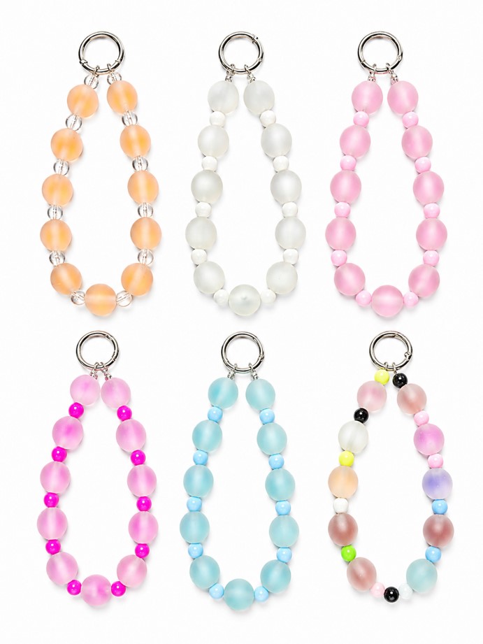 Frosted Bead Lanyards