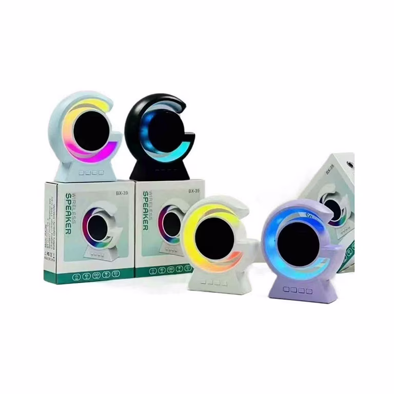 Mini Bluetooth Speakers with RGB Lights