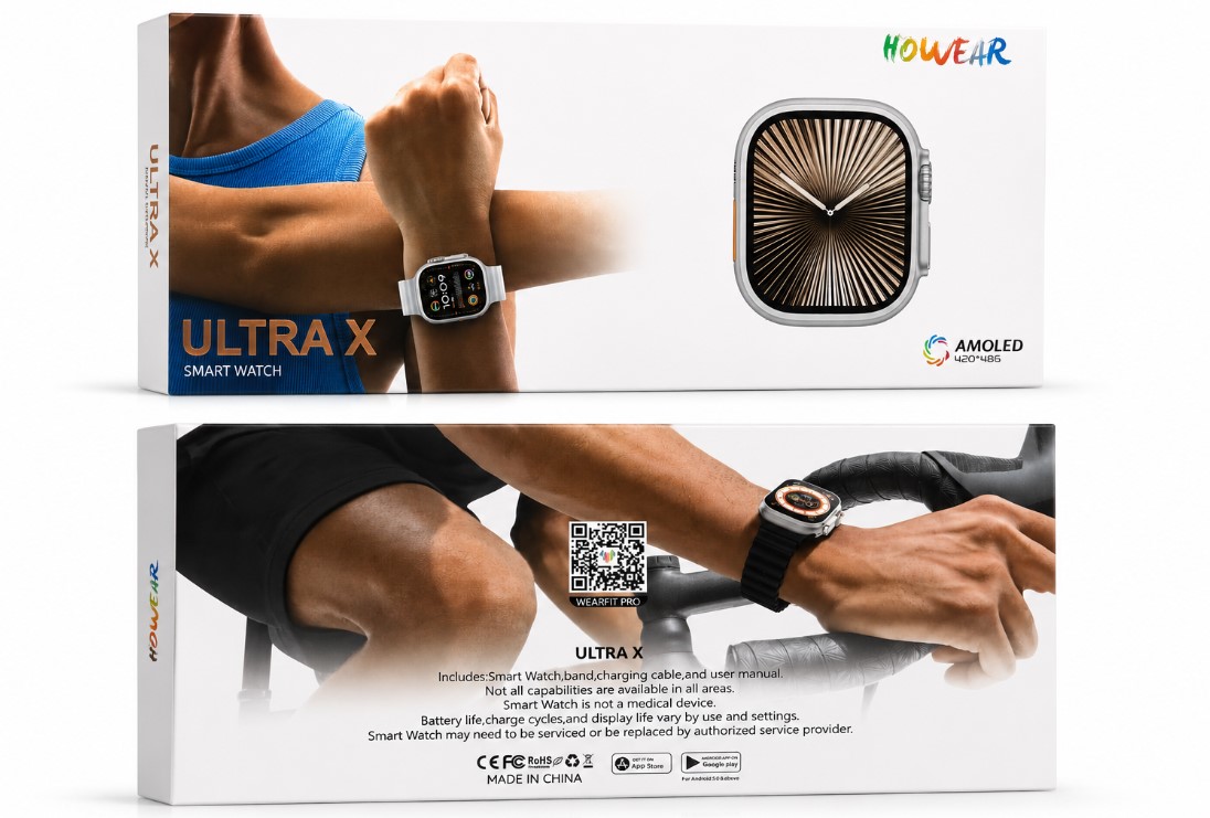 Ultra X AMOLED Smart Watch