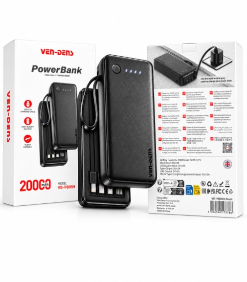 Ven Den VD-PB059 20000 POWER BANK