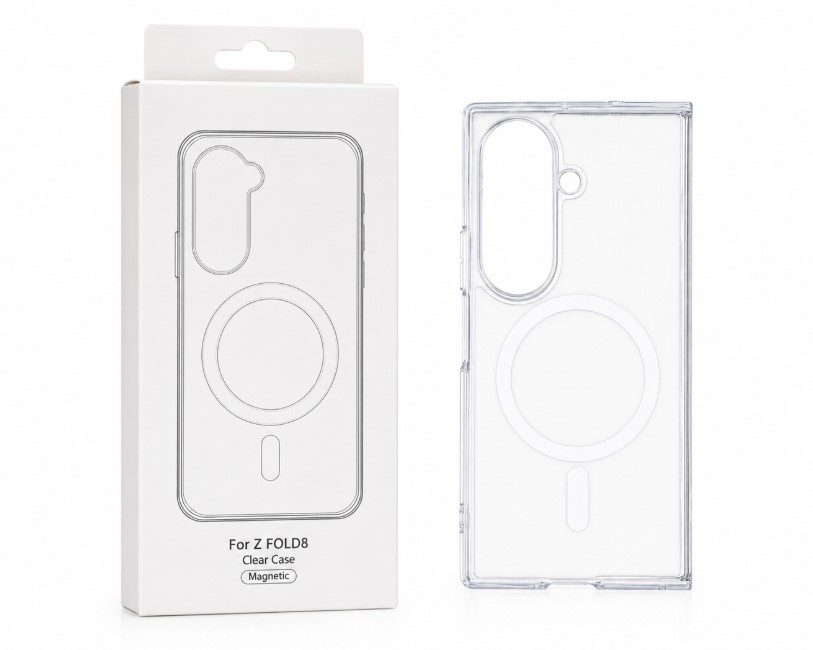 Flip and Fold Clear Magsafe Case