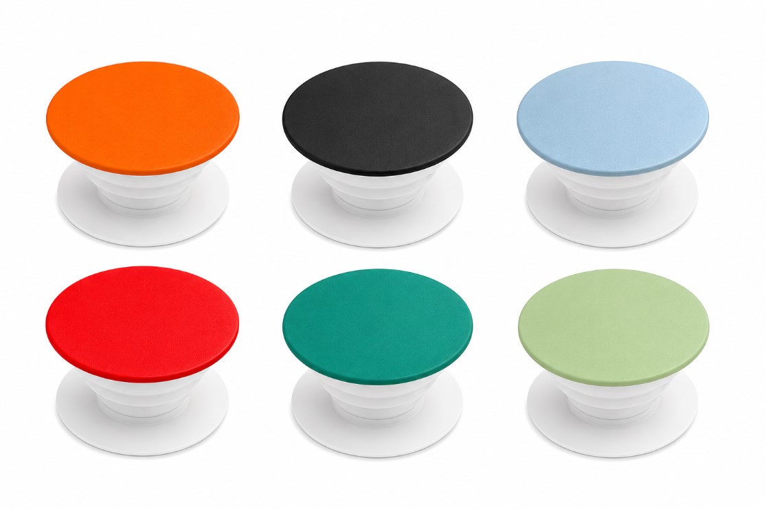 Plain Coloured Pop Sockets